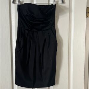 Teeze Me Black Strapless Dress